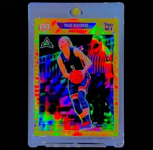 PAIGE BUECKERS RARE ROOKIE GOLD PRIZM REFRACTOR HOLO SP /199 Parallel - WINGS - Picture 1 of 5