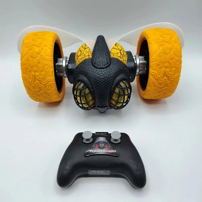 TUMBLEBEE RC 10” Talking Toy W Lights & Sound Jumps Flips Spins Remote Control - Image 1 of 4