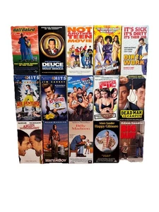 VHS Comedy Lot (15) Adam Sandler Jim Carrey Half Baked Happy Gilmore Road Trip  - Bild 1 von 24