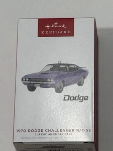 Hallmark Andenken Ornament 1970 Dodge Challenger R/T-SE Nummer 32 in Serie - Bild 1 von 10