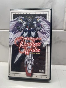 Endless Waltz Gundam Wing Unedited Version VHS Bandai Gundam-W Hardshell Case - Picture 1 of 5