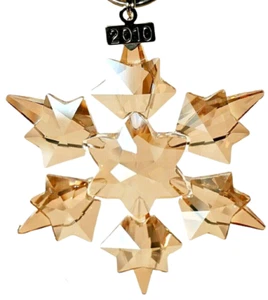 Cristal Swarovski SCS 2010 adorno de Navidad #1054560 nuevo en caja de oro Austria - Imagen 1 de 4