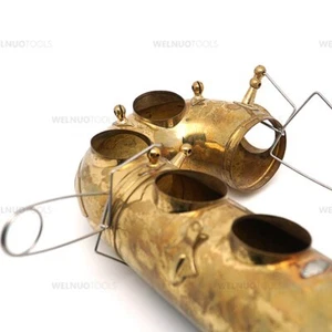 Saxofón Flauta WoodWind instrumento reparación mantenimiento herramienta abrazadera de soldadura 5 piezas - Imagen 1 de 7