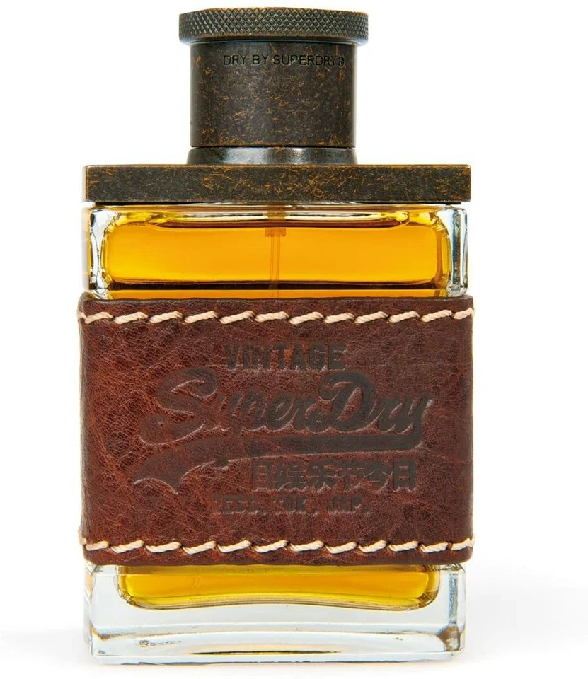 Superdry Vintage Double Dry 100ml Eau De Toilette Cologne Spray *NEW & SEALED*