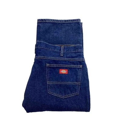 Dickies Men’s Jeans Measured Size 38x32 To Tag Size 40x32 Classic Fit Blue Denim - Image 1 of 4