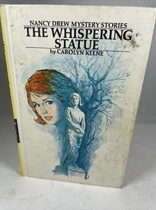 The Whispering Statue By Carolyn Keene (1970, Hardcover) Vintage Nancy Drew Book - Foto 1 di 9