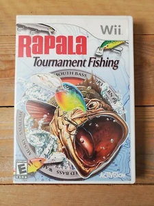 Rapala Tournament Fishing Nintendo Wii Activision Complete Tested Video Games - Picture 1 of 2