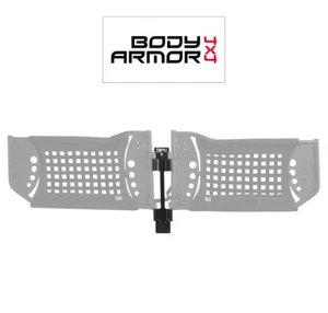 Body Armor Two Stage Gloss Black Door Storage Bar Fits 87-20 Jeep Wrangler 5145 - Picture 1 of 10