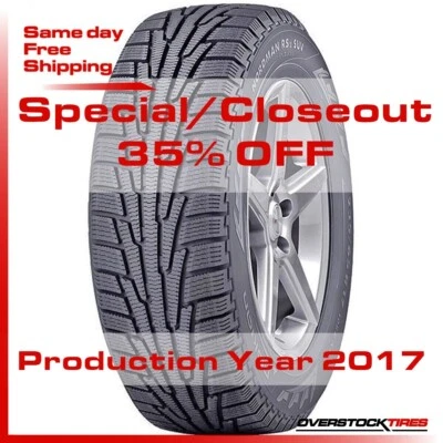 1 NEW 255/65R17 Nokian Nordman RS2 SUV 114R Tire (DOT:4017) 255 65 R17 - Imagem 1 de 4