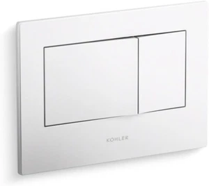 Kohler K-8857-0 Bevel Toilet Fitting, White - Picture 1 of 5