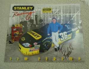 Tim Fedewa 8x10 Photo - Signed NASCAR Racing Race Car Driver - Bild 1 von 2