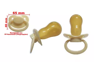 ABDL ADULT SCHNULLER - Cherry PACIFIER "Vanilla Glittery" - Nr. Cherry - Bild 1 von 1