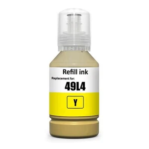 1 gelbe Nachfüll-Tintenflasche 140 ml kompatibel für Epson SureColor SC-T3100X - Bild 1 von 3