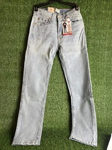 Boys Levi's 502 Tapered Fit Strong Performance Jeans in Regular 12 Reg - Picture 1 of 8