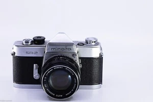 minolta SR-2 with auto rokkor-PF 55mm F2 DEFECT c1a - Photo 1 sur 11