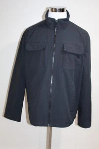 Michael Kors Navy Blue Full Zip Poly Fill Lined Chest Pocket Jacket Coat Mens XL - Picture 1 of 7