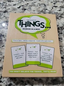 El Juego de Cosas Humor En Una Caja Juego de Cartas Jugar Monstruo 4 o Más Jugadores Nuevo - Imagen 1 de 2