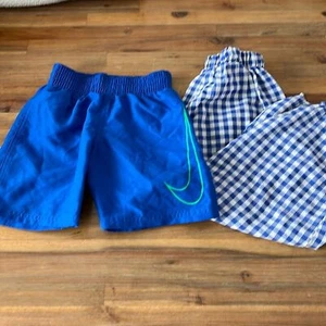Nike Boys Swim Shorts and Lightweight Cotton Pants Blue Size 4T - Picture 1 of 7