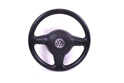 Lenkrad original VW Polo 6N2 Lupo 6X Airbaglenkrad Sportlenkrad Leder-Optik - Bild 1 von 2