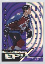 1997-98 Pinnacle Epix Purple Play Joe Sakic #E3 HOF
