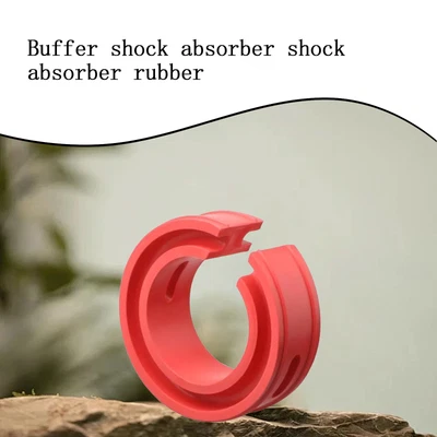 SUV Car Interior Shock Absorber Coil Spring Power Cushion Buffer Red Rubber 2pBg - Image 1 of 4