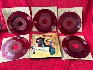 The Music of Johann Strauss 5 Record Set RCA Victor WDM 262 Red Vinyl Ormandy - Picture 1 of 16