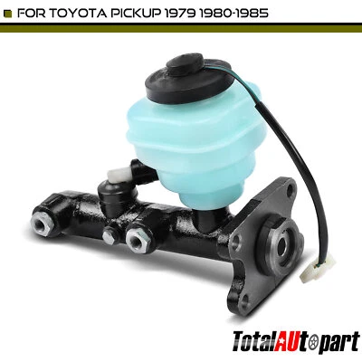 Cilindro maestro de freno con depósito y sensor para camioneta Toyota 1979 1980-1985 Foto 1 de 4
