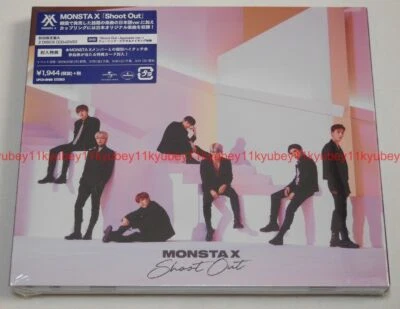 New Monsta X Shoot Out First Limited Edition Type A CD DVD Japan F/S UPCH-89400 - Image 1 of 3