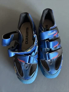 SHIMANO SPD M220 Carbon Cycling MTB Shoes Mountain Cycling Cleats 41.5,8,26.0 - Picture 1 of 22
