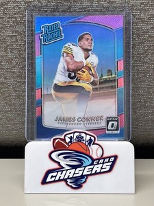 2017 Donruss Optic James Conner Rated Rookie PINK RC Steelers Cardinals