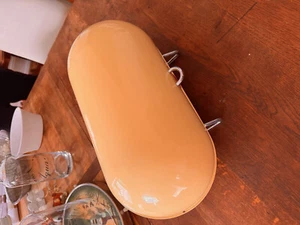 Wesco Brotkasten Creme Gelb Big Retro / Vintage Style Gebraucht - Bild 1 von 5