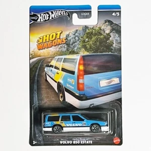 Mattel Hot Wheels 2023 Hot Wagons #4 Volvo 850 Estate (Blue) *New Sealed* GDG44 - Picture 1 of 1