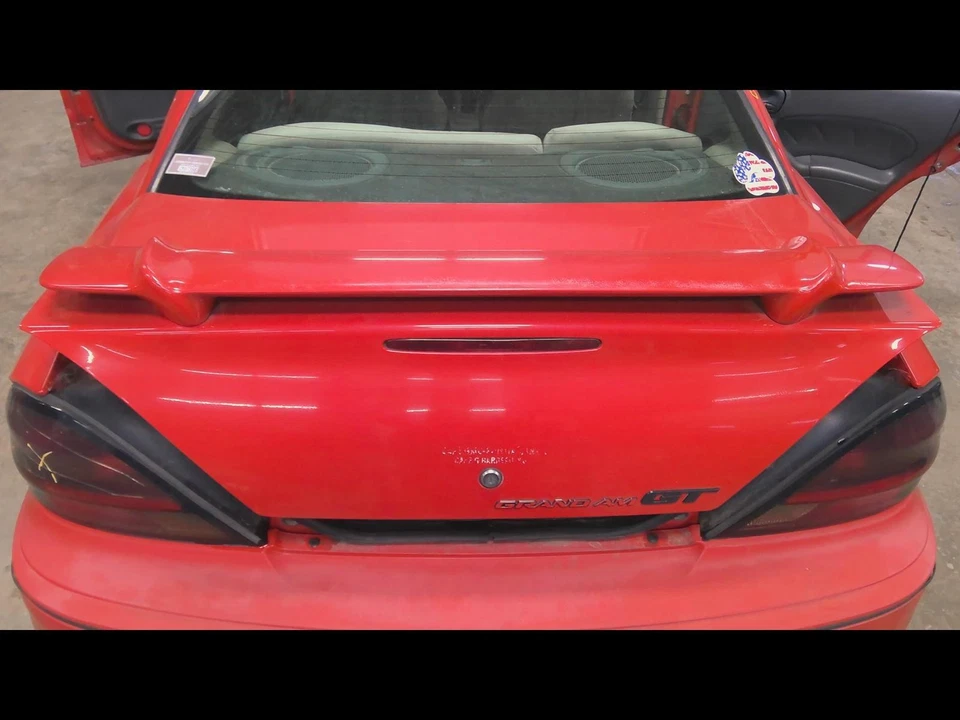 Used Deck Lid fits: 2003 Pontiac Grand am w/spoiler w/aero wing style opt D81 Gr Foto 1 de 4