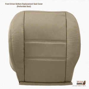 2001 2002 2003 2004 Driver Bottom Perforated Leather Cover For Nissan Pathfinder - Picture 1 of 12