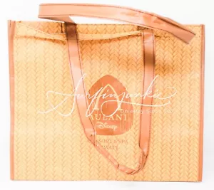 Disney Parks Aulani Resort Reusable Heavy Duty Plastic Tote Grocery Bag 16x13x8 - Picture 1 of 2