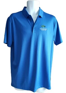 Nike Golf Guam International Country Club royalblau Dri Fit kurzes Poloshirt MD - Bild 1 von 9
