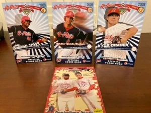 2009 Reading Phillies Baseballtown Gazette scorebook - Ryan Howard et al  - Picture 1 of 1