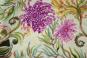 TELA DE EDREDÓN DE COSTURA DE ALGODÓN SHIMMERS OF THE SEA ANÉMONA SANDRA BANAVA ROBERT KAUFMAN - Imagen 1 de 6