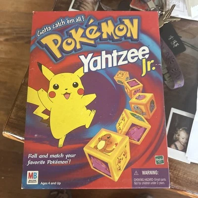 1999 Pokemon Yahtzee Jr. Board Game - Image 1 of 4