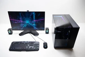 Juego PC Gaming 27" Monitor Sin Marco 6 Núcleos CPU 16GB Ram 512 SSD 2TB HDD RTX 3050 - Imagen 1 de 16