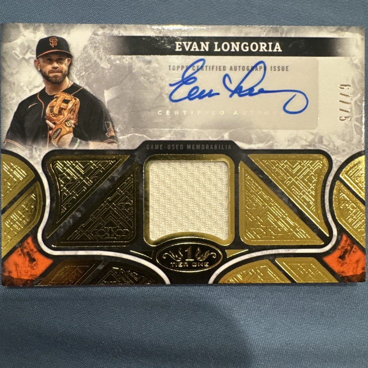 Evan Longoria Autographed Baseball Sports Trading Cards