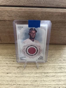 2019 Topps Allen & Ginter Elvis Andrus Game Used Patch Texas Rangers #FSRA-EA - Picture 1 of 8