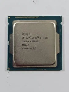 Intel Core i5 SR1QN i5-4590S 3.00GHz 6M Socket 1150 Quad Core Processor / CPU - Picture 1 of 12