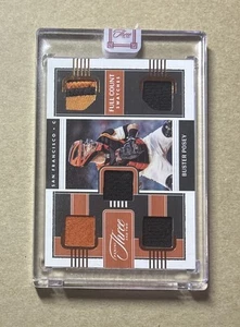 2022 Three & Two Baseball Buster Posey Full Count Relic Card Sealed #’d /3 - Picture 1 of 2
