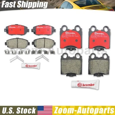 Pastillas de freno delanteras traseras Brembo OE para 1998 1999 2000 2001 2002 2003 Lexus GS300 Foto 1 de 3