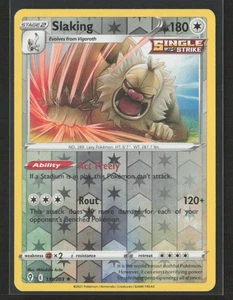 Slaking #131/203 SWSH07: Evolving Skies Rare Reverse Holo Pokemon TCG - Picture 1 of 2