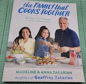 The Family That Cooks Together: 2020 Paperback Book By Zakarian - New, Free Ship - Picture 1 of 14