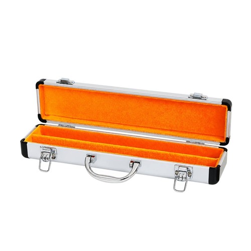 Sectional Flute Storage Case Padded Aluminum Flute Case Compact for ...