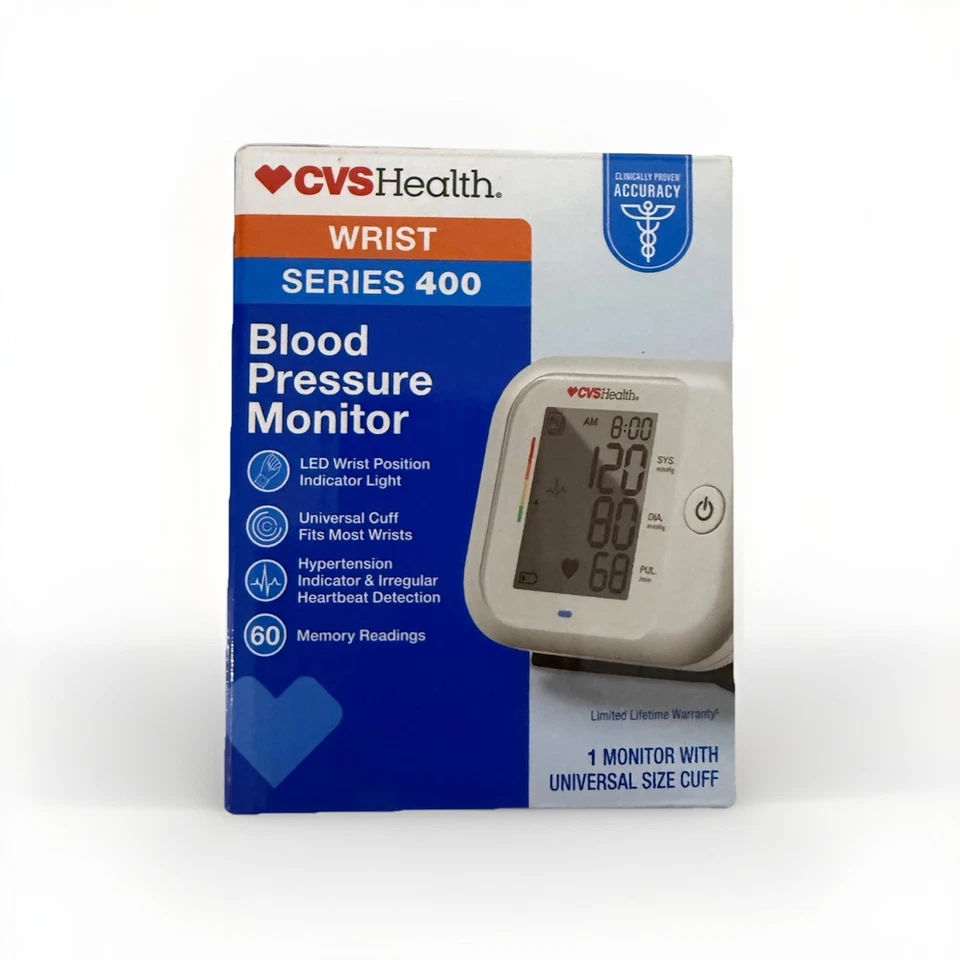CVS Health Wrist Series 400 Blood Pressure Monitor New - Image 1 of 1