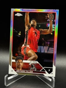 BRYSON TILLER 2023-24 TOPPS CHROME OTE REFRACTOR #94 - Picture 1 of 2